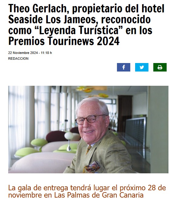 theo gerlach propietario hotel seaside los jameos leyenda turistica en los premios tourinews 2024 La Marca Personal Un Pilar en la Comunicación Corporativa_2