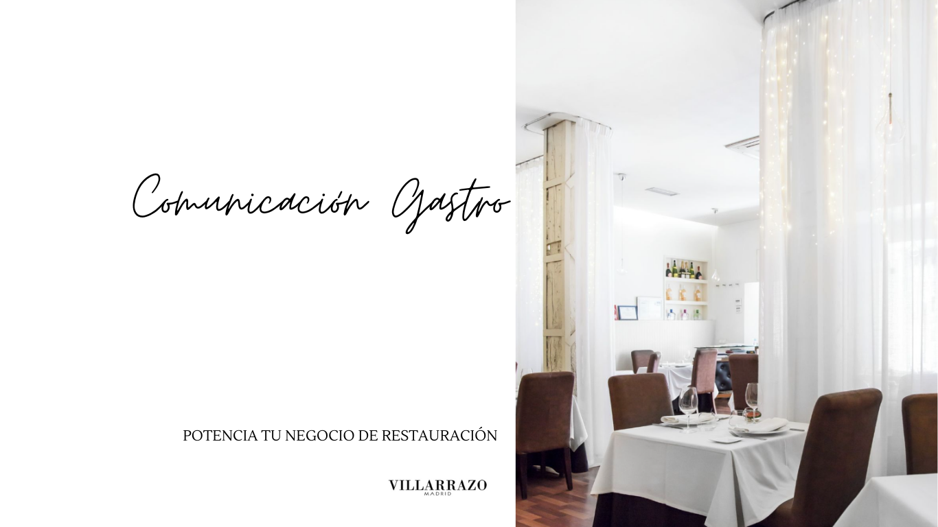 Agencia de Comunicación para Restaurantes VILLARRAZO Potenciar tu Negocio Gastronómico imagen destacada