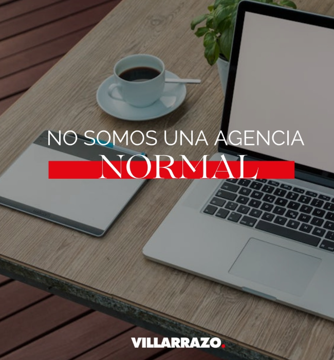 Agencia de Comunicación Villarrazo creatividad instagram no somos una agencia normal