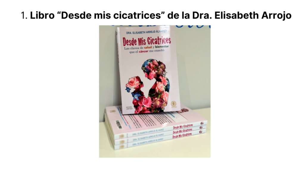 1. estrategia de contenidos post listados imagen lista de libros desde mis cicatrices elisabeth Arrojo