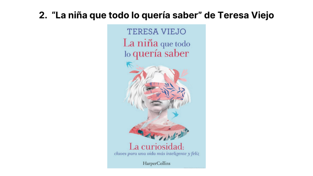 2. estrategia de contenidos post listados imagen lista de libros la niña que todo lo queria saber Teresa Viejo